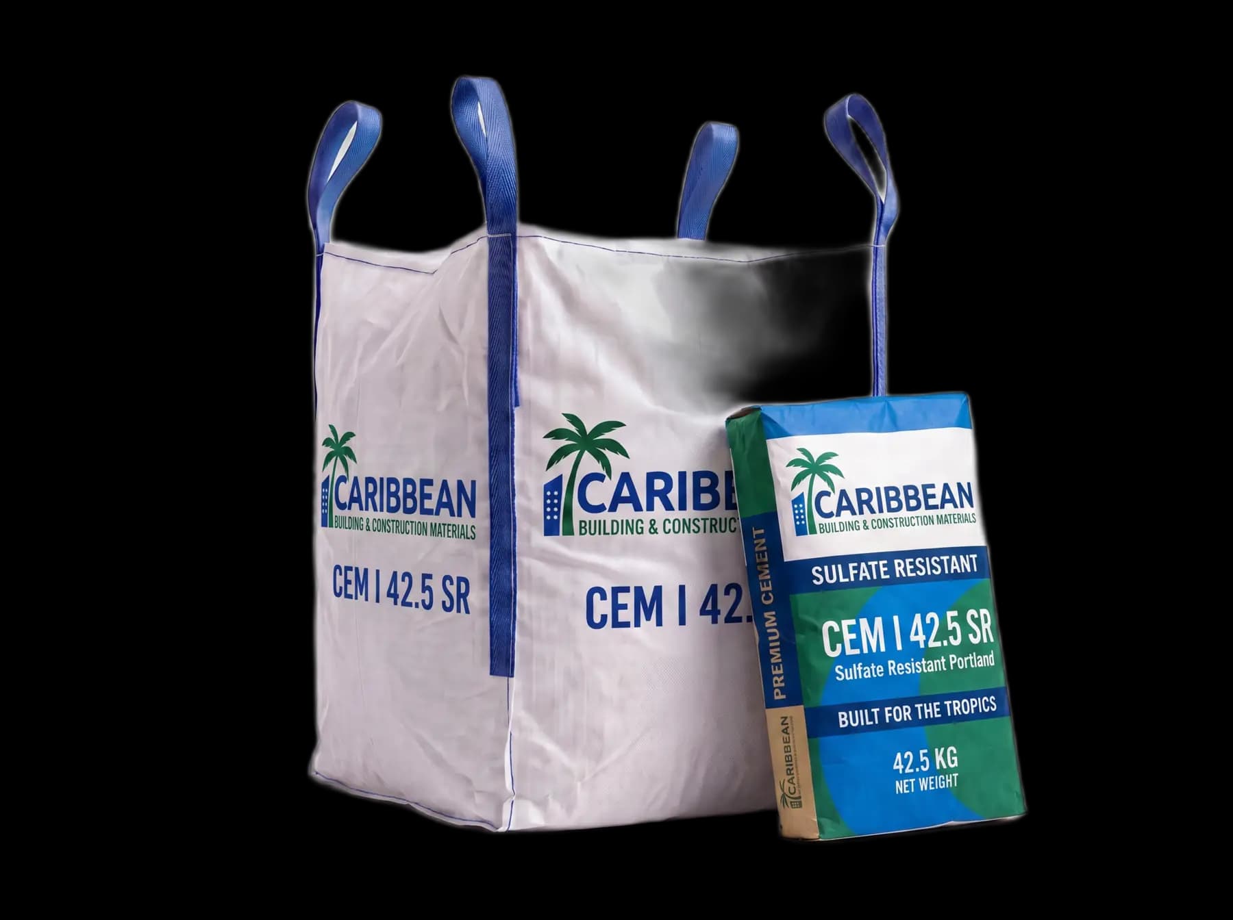CEM I 42.5 N-SR 5 42.5 kg bag beside 1.5 MT FIBC